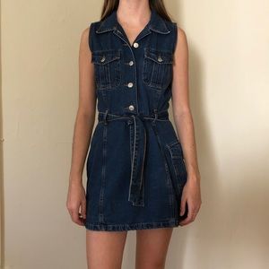 Vintage denim dress